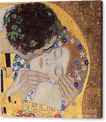 The Kiss Canvas Print