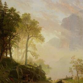 The Merced River In Yosemite by Albert Bierstadt