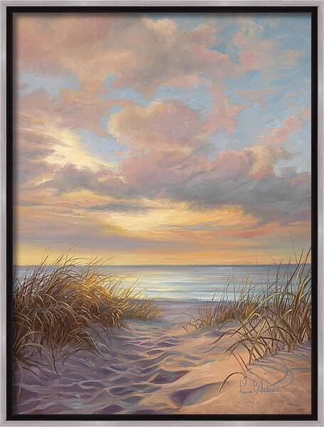 A Moment Of Tranquility Framed Canvas Print