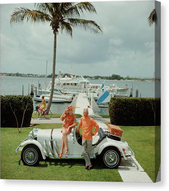 All Mine Canvas Art Print by Slim Aarons