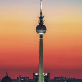 Berlin - Pastell Study #1 by Jean Claude Castor