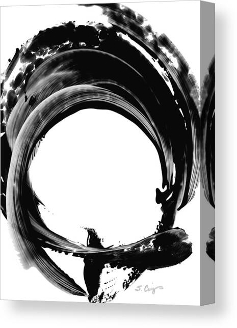 Black Magic 304 by Sharon Cummings Canvas Art Print by Sharon Cummings