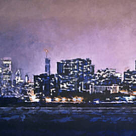 Chicago Skyline from Evanston by Scott Norris