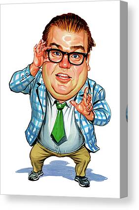 Celebrity Caricatures Canvas Art Prints