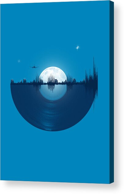 City Tunes Acrylic Print