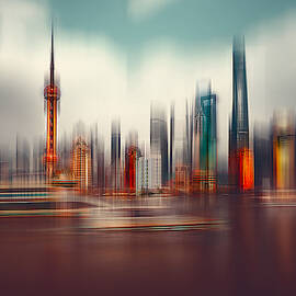 Colors Of Shanghai by Carmine Chiriac