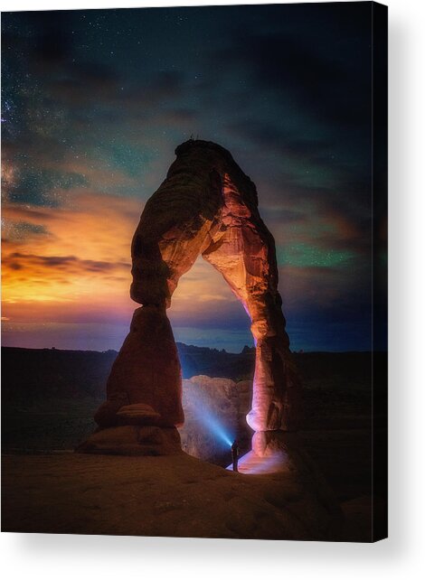 Finding Heaven Acrylic Print