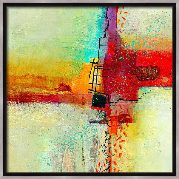 Fresh Paint #2 Framed Canvas Print