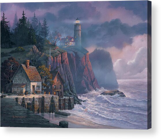 Harbor Light Hideaway Acrylic Print