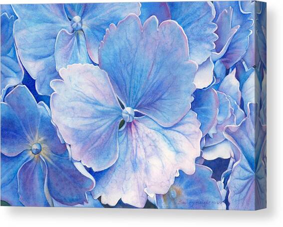 Ice Queen Canvas Art Print by Sandy Haight