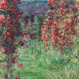 La Maison Dans Les Roses by Claude Monet