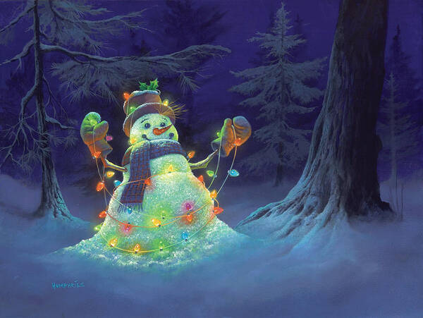 Let It Glow Art Print