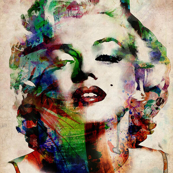 Wall Art - Digital Art - Marilyn by Michael Tompsett