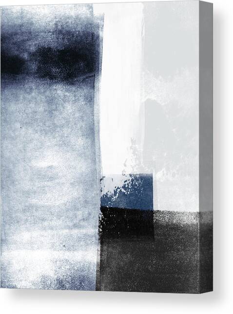 Mestro 3- Abstract Art by Linda Woods Canvas Art Print by Linda Woods
