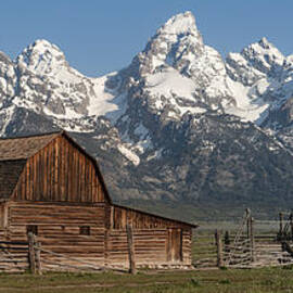 Moulton Barn - Grand Tetons I by Sandra Bronstein