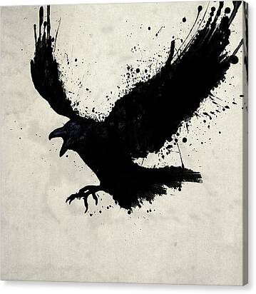 Raven Canvas Print