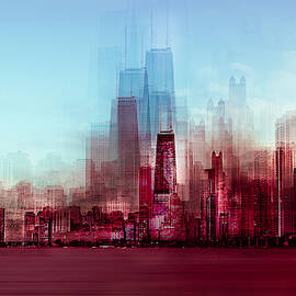 Red Chicago by Carmine Chiriac