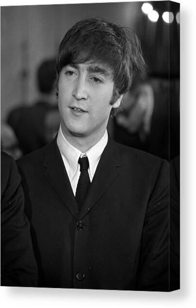 The Beatles 1964 Us Tour. Portrait Of Canvas Art Print by Popperfoto