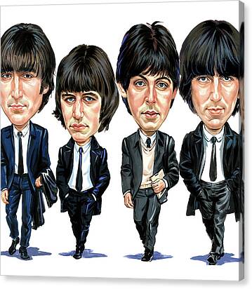 The Beatles Canvas Print