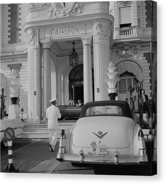 The Carlton Hotel Canvas Art Print by Slim Aarons