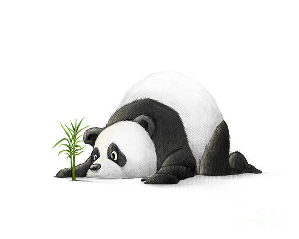 The Patient Panda Poster