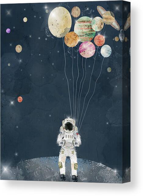 The Solar Collector Canvas Art Print by Bri Buckley