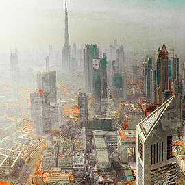 Twin Tower - Dubai by Carmine Chiriac