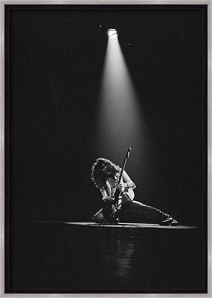 Van Halen Live At The Rainbow Framed Canvas Print
