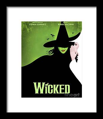 Musical Posters Framed Prints for Sale